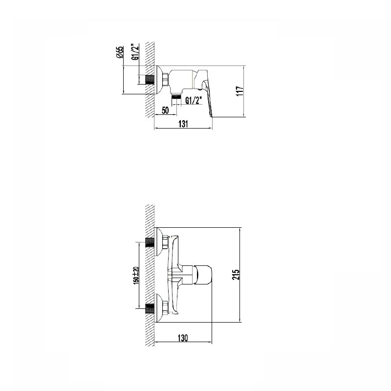 Смесител за душ Wellis Altus