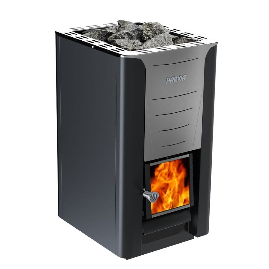 Печка за сауна на дърва Harvia Pro 26 Black
