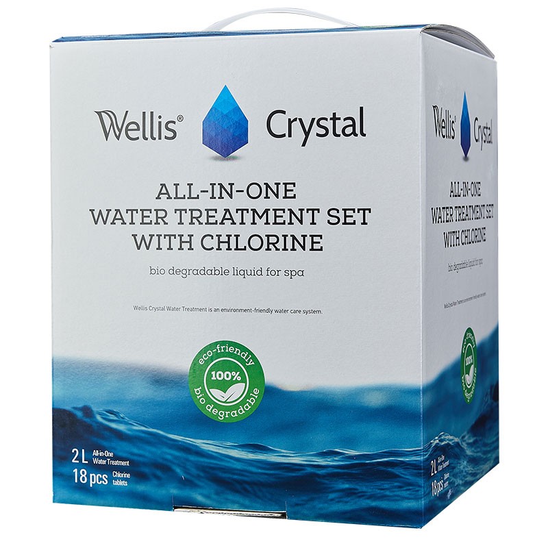 Комплект препарати за джакузи Wellis Crystal