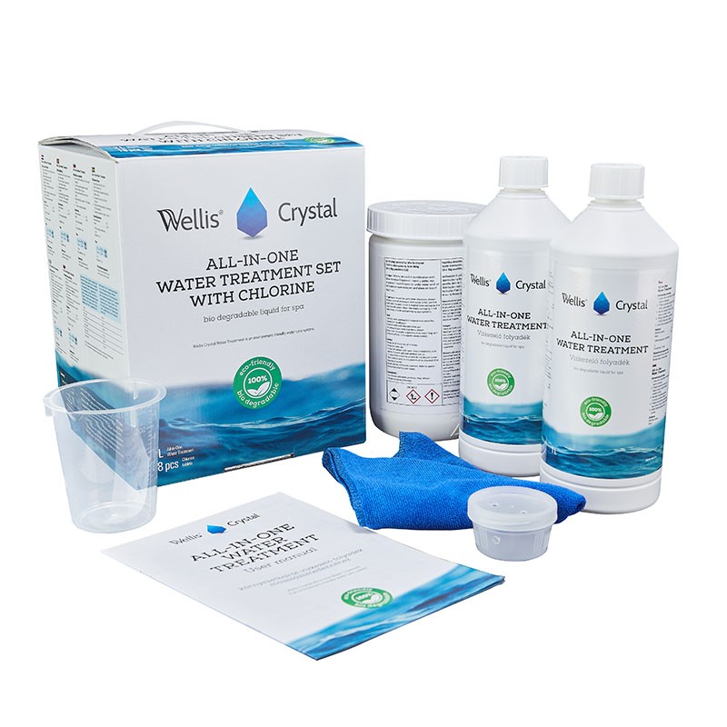 Комплект препарати за джакузи Wellis Crystal