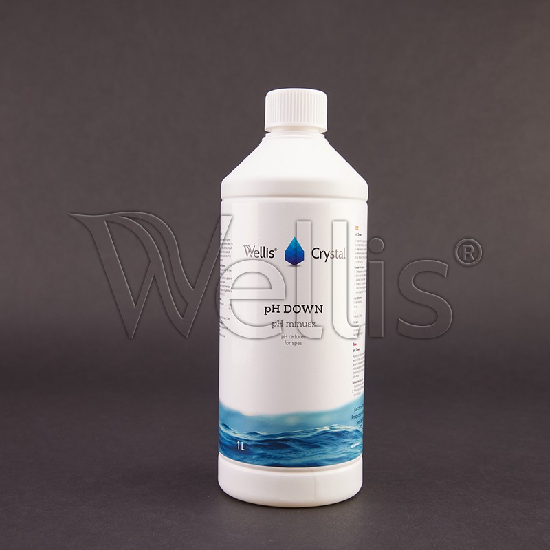 Wellis Crystal pH Down Liquid препарат за джакузи