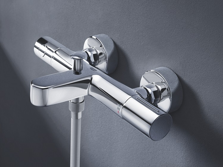 GROHE Grohtherm 800 Cosmopolitan - термостатен смесител за вана 1/2″
