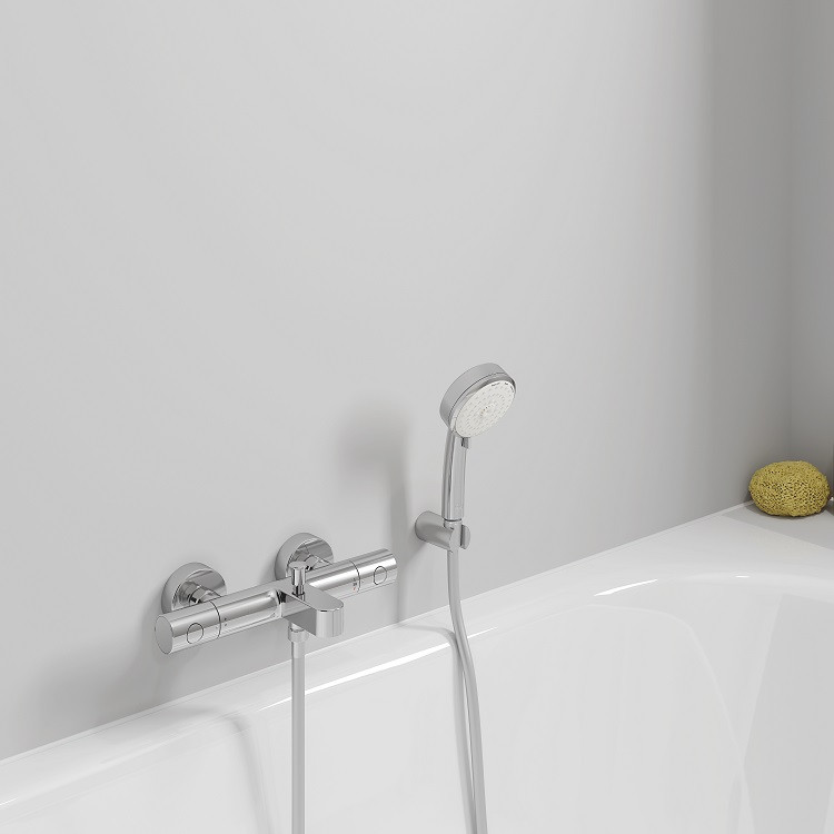 GROHE Grohtherm 800 Cosmopolitan - термостатен смесител за вана 1/2″