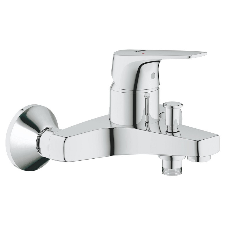 GROHE BauFlow едноръкохватков смесител за вана/душ, 1/2″