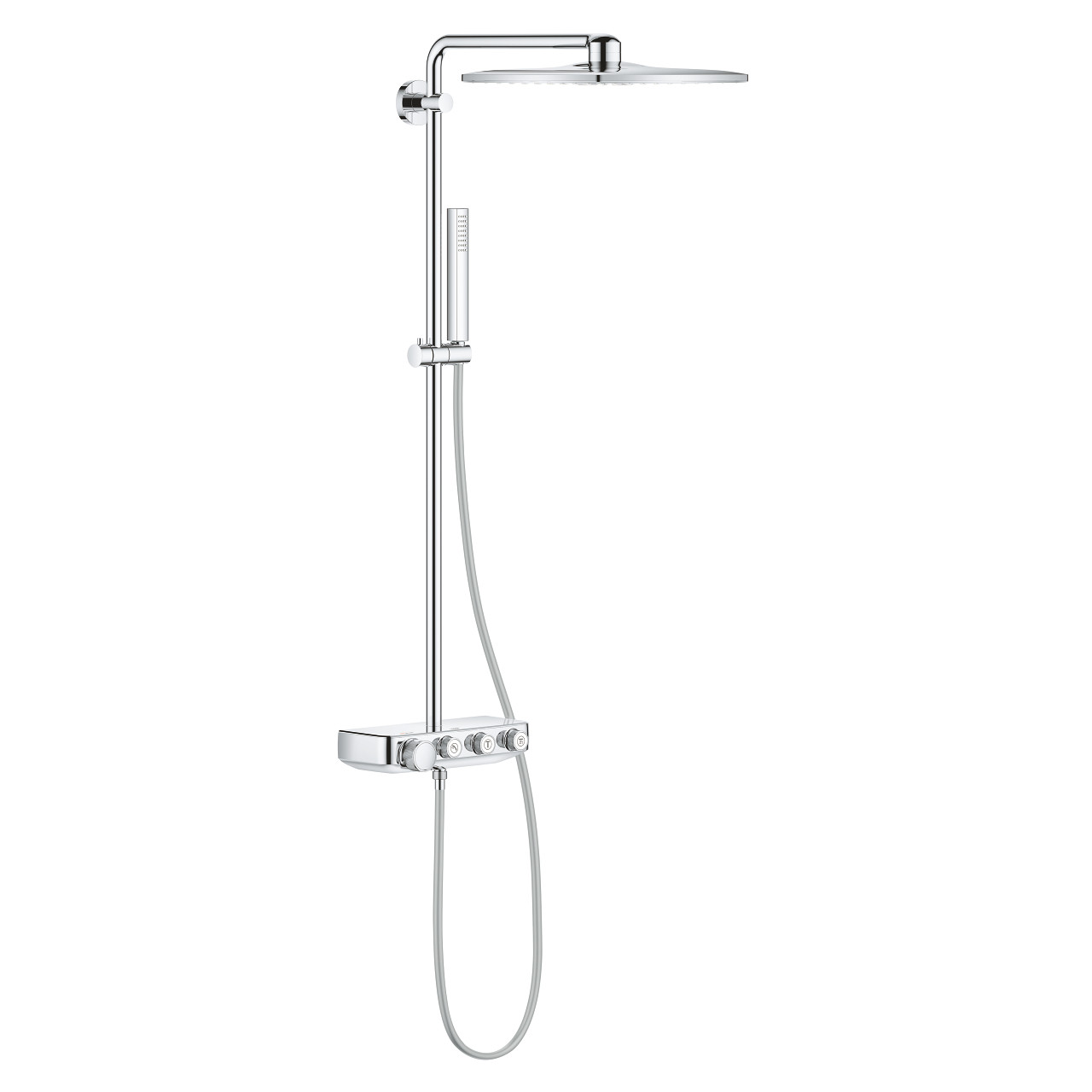 GROHE Euphoria SmartControl 310, душ система с термостат, душ глава Rainshower 310 SmartActive с 2 струи