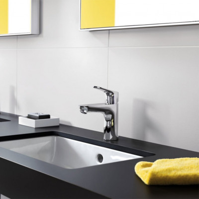 Hansgrohe cмесител за умивалник с pop-up витло за сифон FOCUS 100