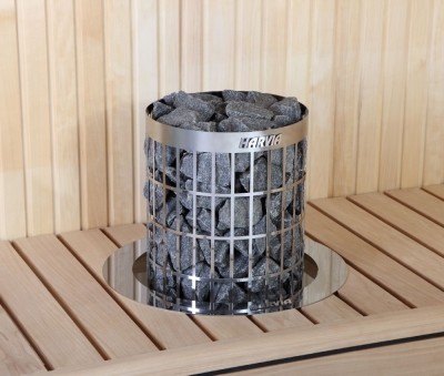 Печка за сауна Harvia Cilindro PC90XE, 9,0 kW с външно управление Harvia Xenio