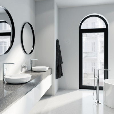 GROHE Plus - смесител за умивалник, едноръкохватков, XL-размер