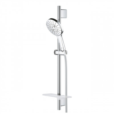 Grohe ръчен душ с 3 функции/струи и тръбно окачване RAINSHOWER SMARTACTIVE ...
