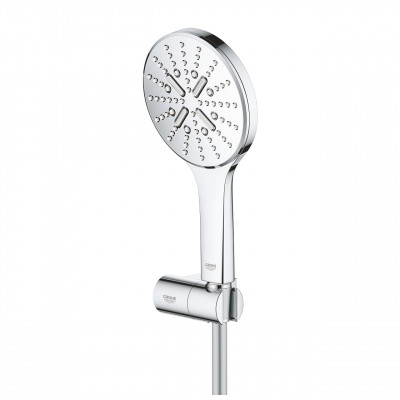 Grohe ръчен душ с 3 функции/струи и поставка за душ RAINSHOWER SMARTACTIVE ...