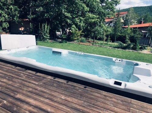 Проект минибасейн-джакузи Wellis SwimSpa Amazonas Turbine, село Сулица 97